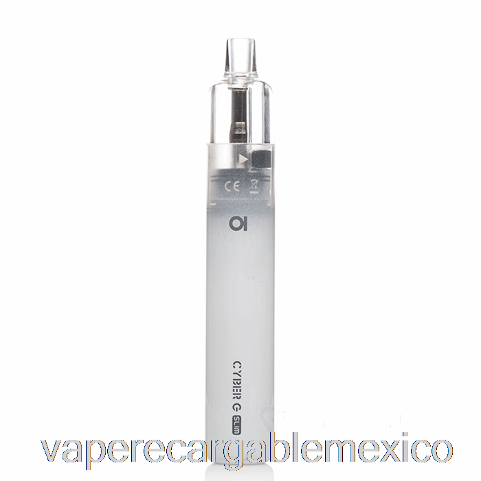 Vape Recargable Aspire Cyber G Slim Pod System Blanco